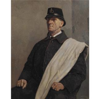 Percy Horton - Postman