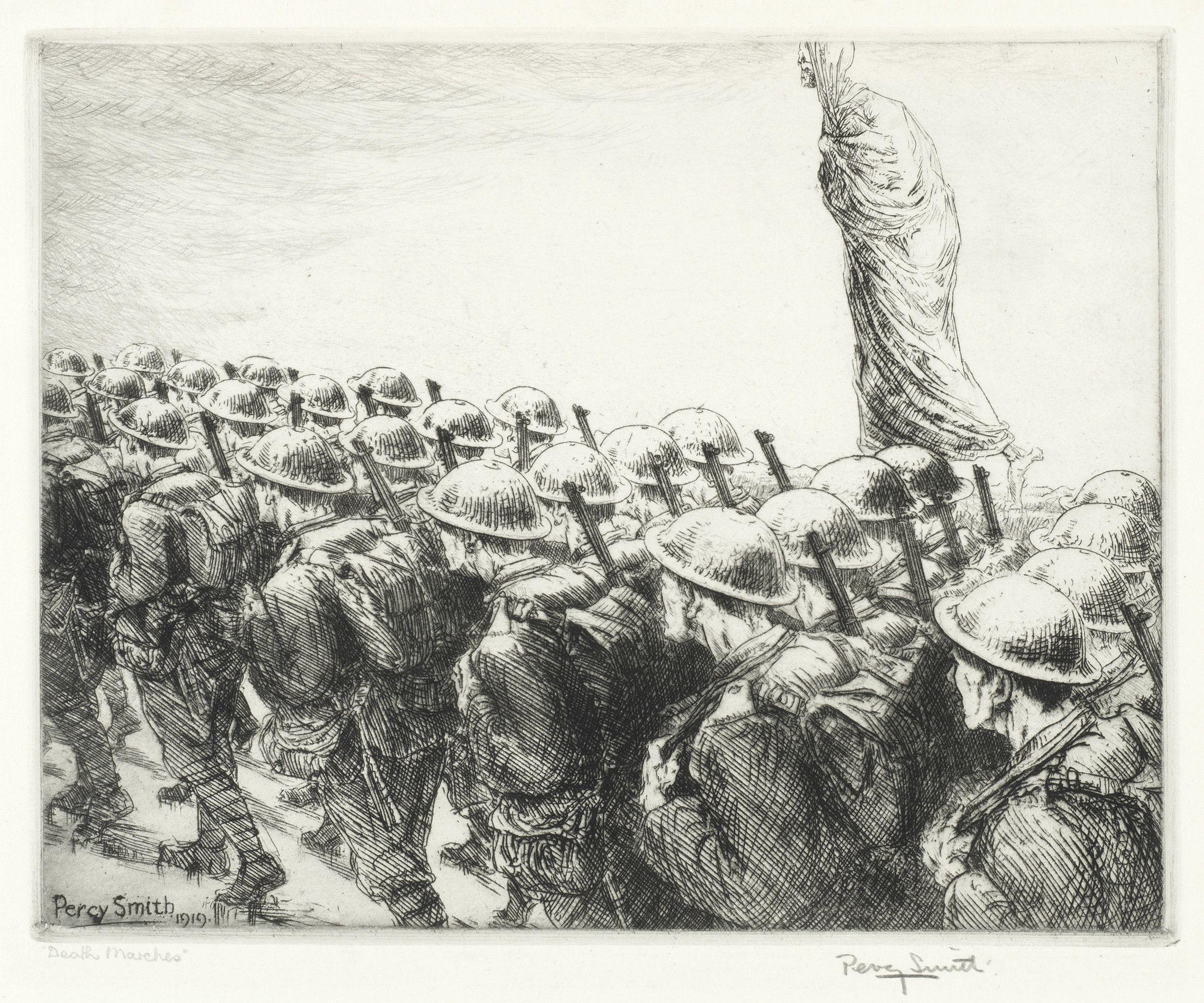 Percy John Delf Smith - The Dance Of Death 1914-1918