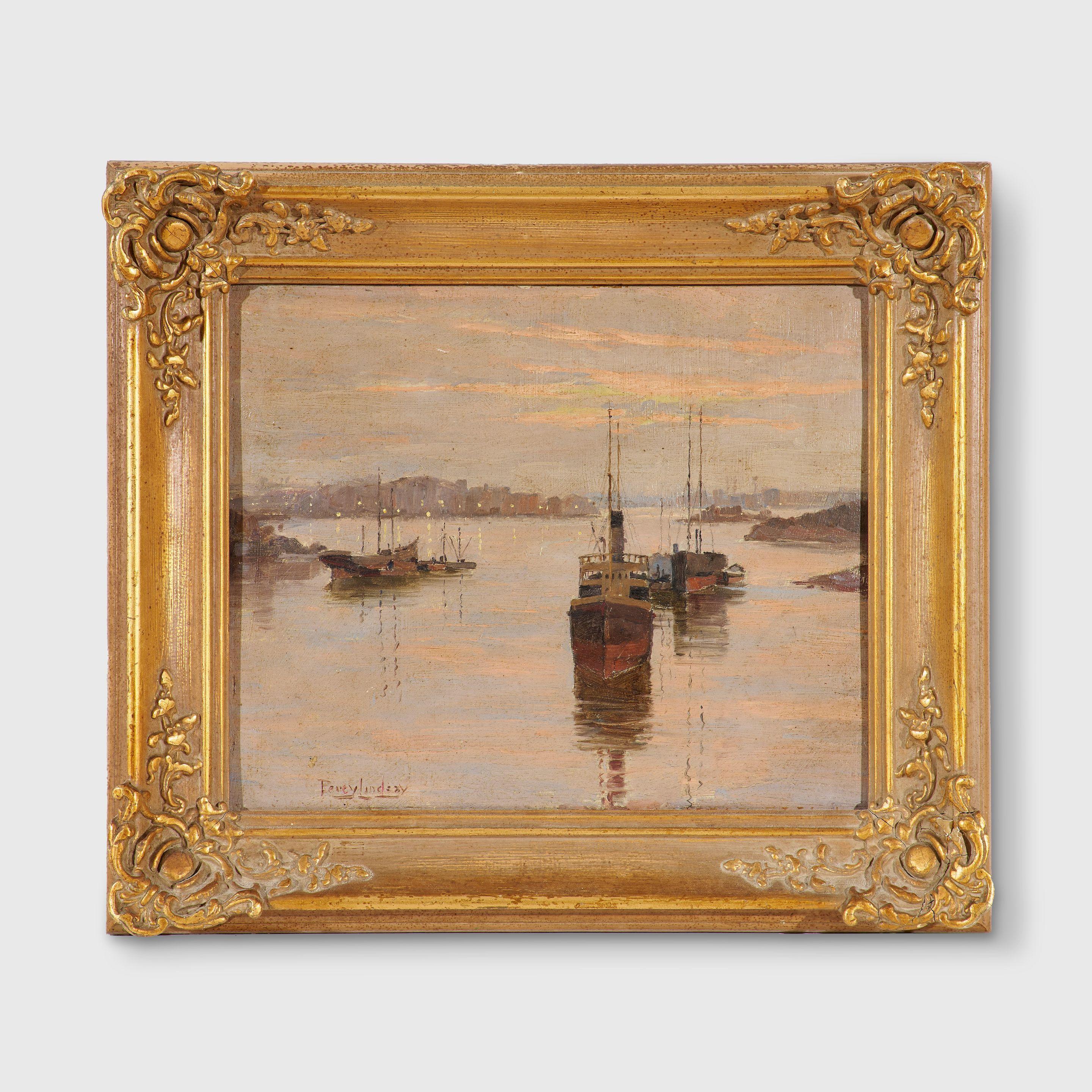 Percy Lindsay - Berry\'s Bay, c.1938