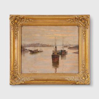 Percy Lindsay - Berry\'s Bay, c.1938