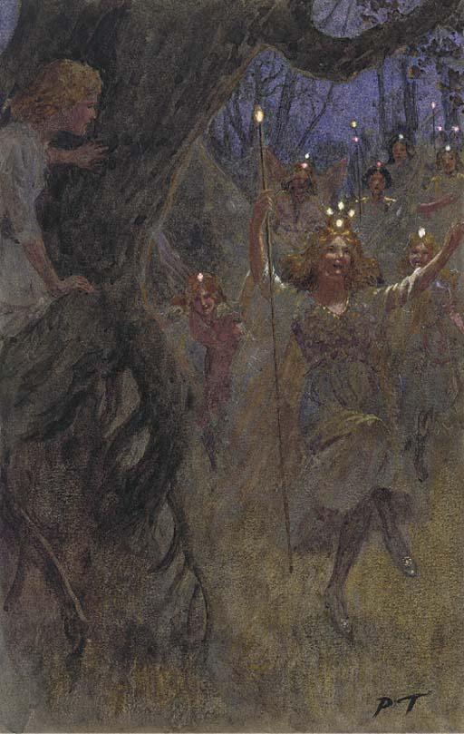 Percy Tarrant - \'They flitted by in their new robes\'