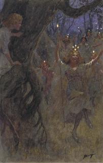 Percy Tarrant - \'They flitted by in their new robes\'