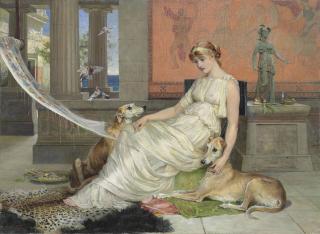 Percy Thomas Macquoid, R.I. - Penelope