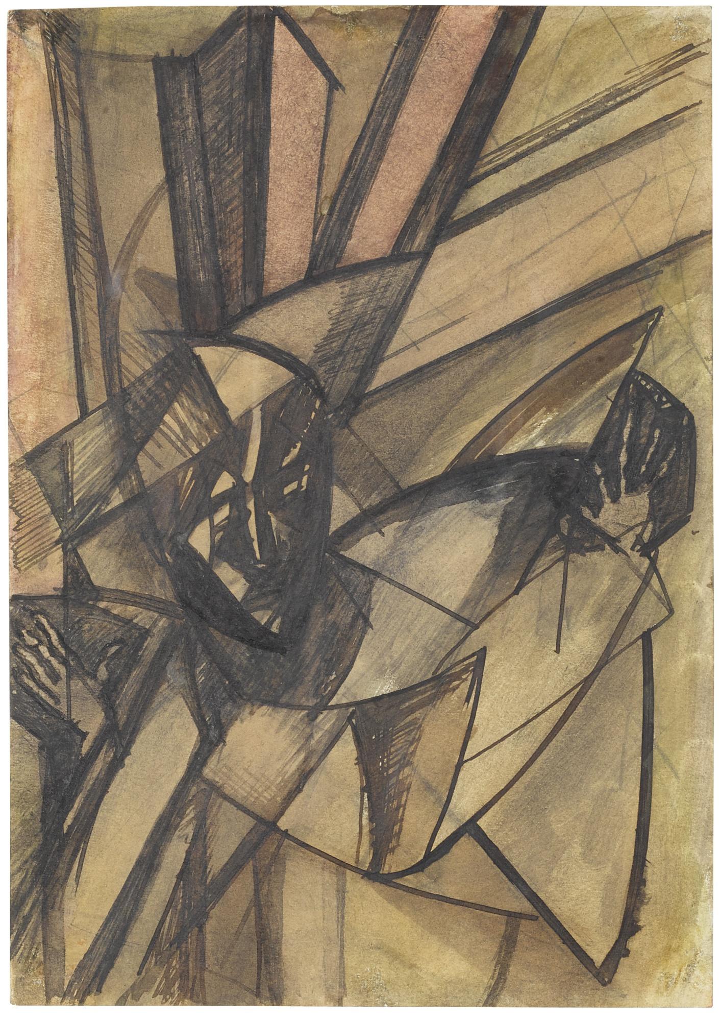 Percy Wyndham Lewis - Futurist Figure