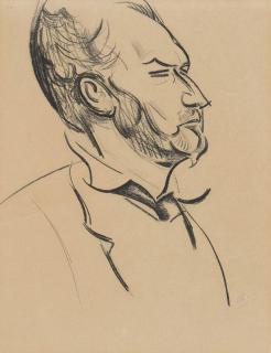 Percy Wyndham Lewis - Head of Ezra Pound