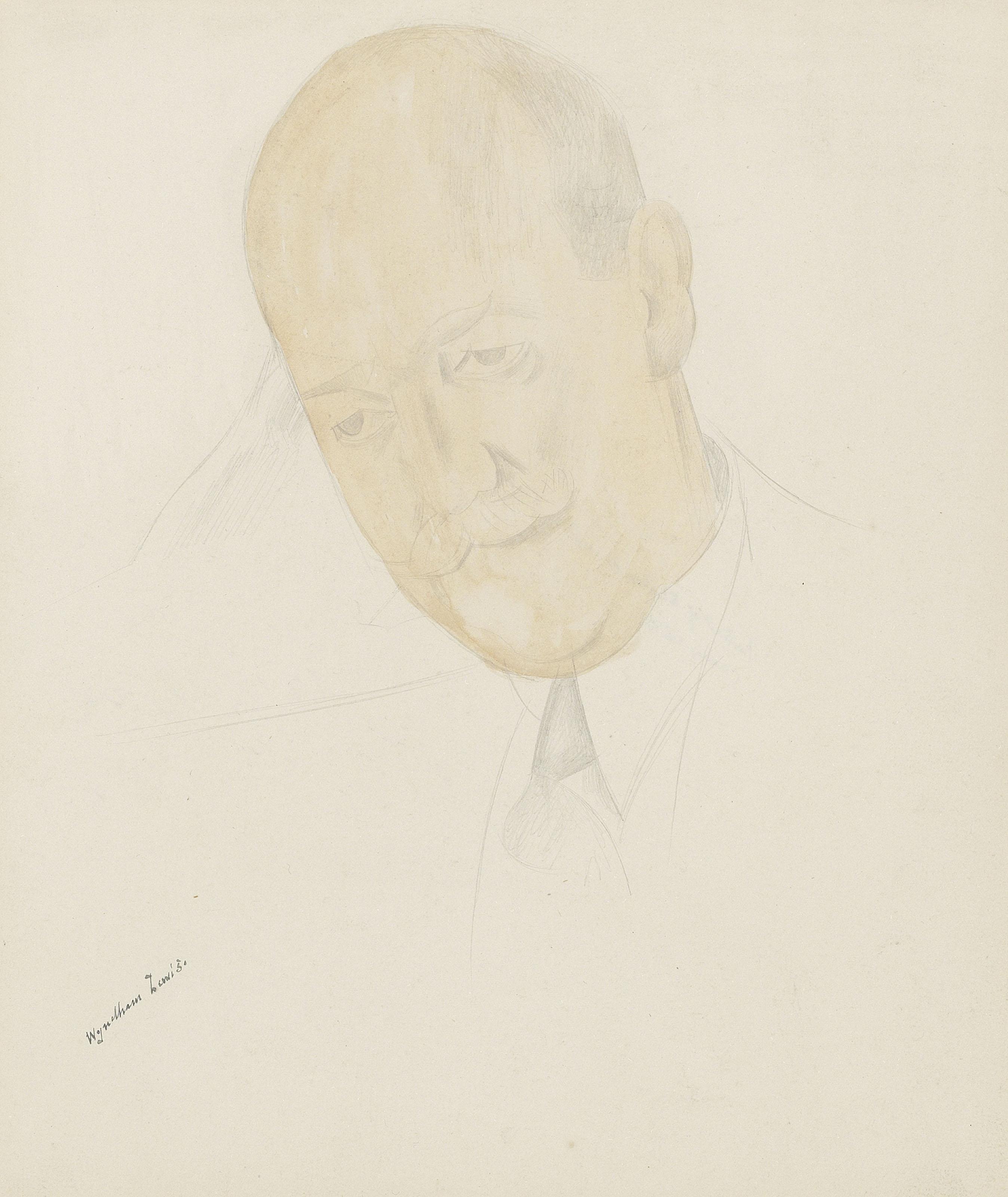 Percy Wyndham Lewis - Sidney Schiff (Stephen Hudson)