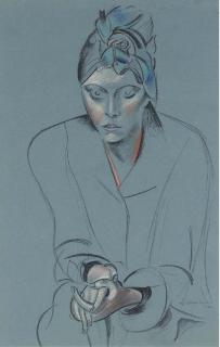 Percy Wyndham Lewis - The Artist\'S Wife