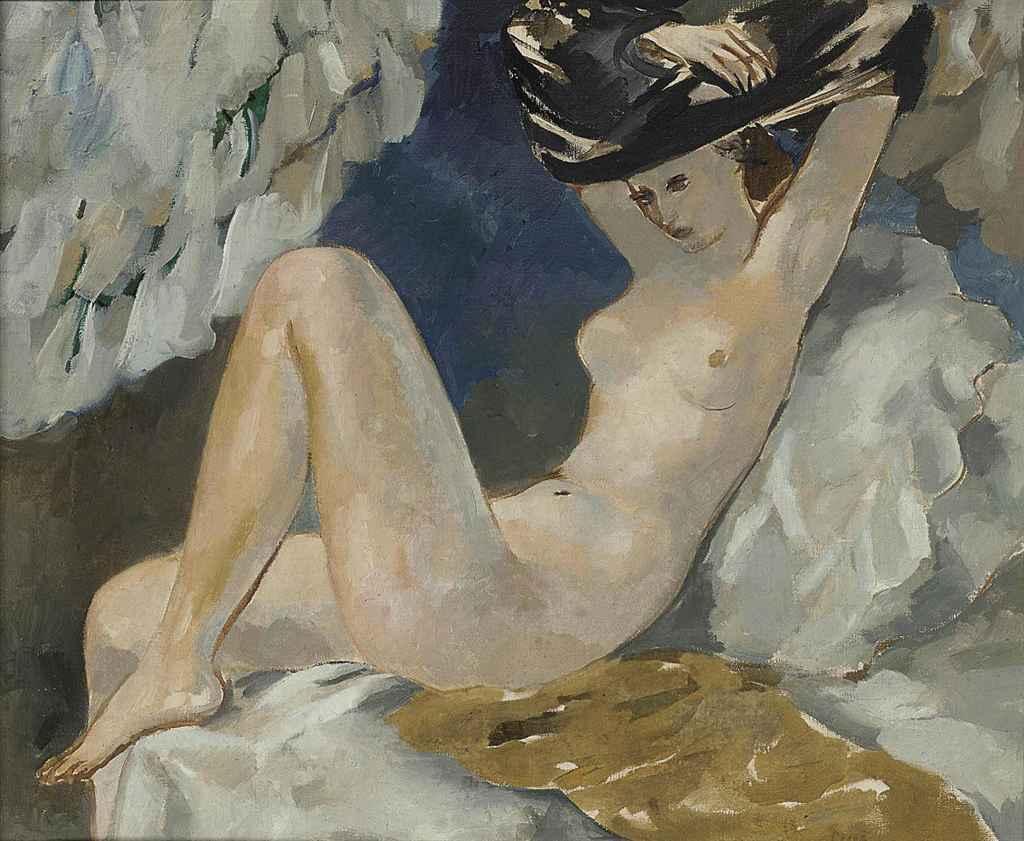 Pere Pruna Ocerans - Desnudo femenino