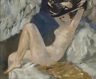 Pere Pruna Ocerans - Desnudo femenino