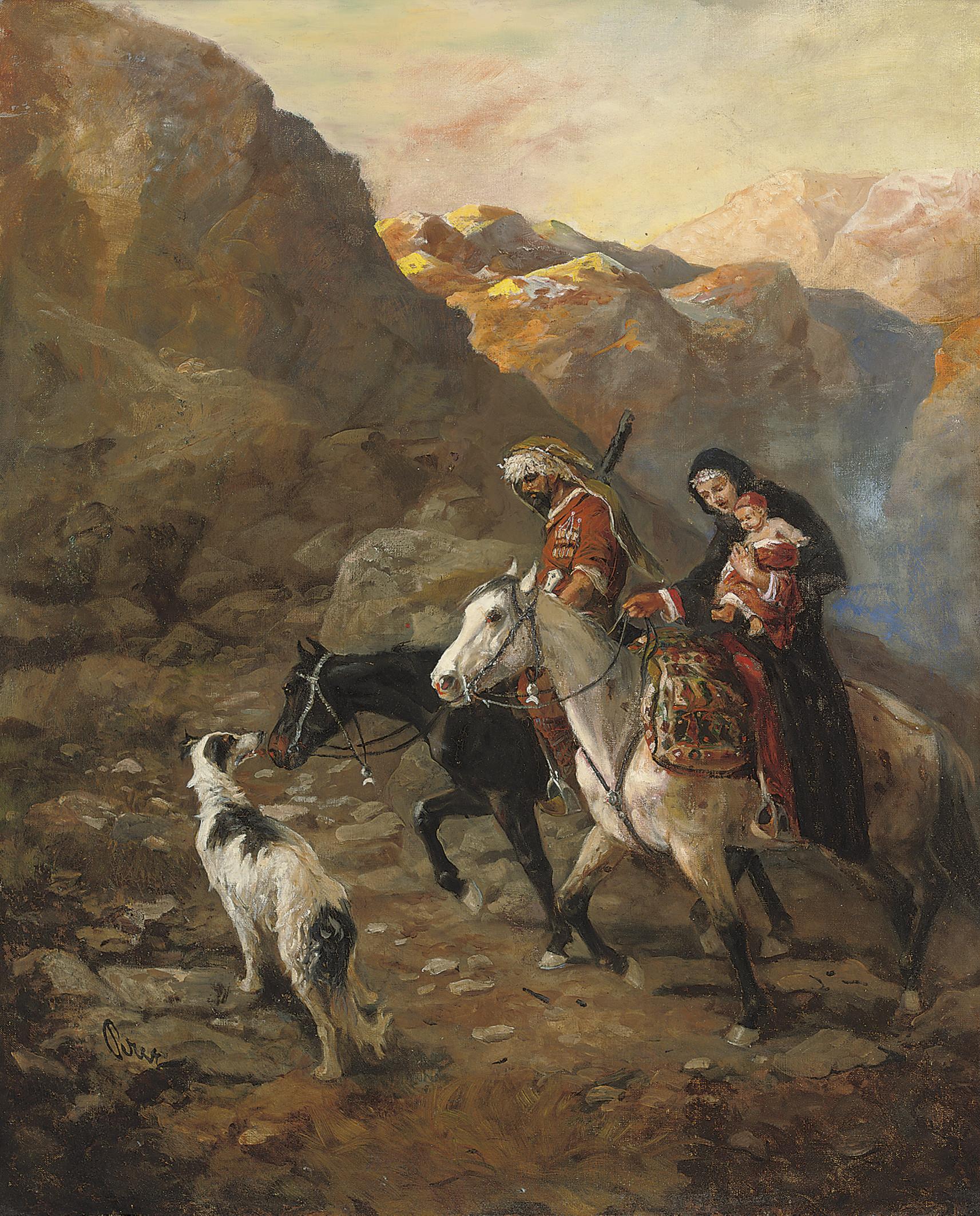 Perez - Crossing the mountains