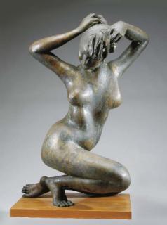 Pericle Fazzini - Nude woman bathing