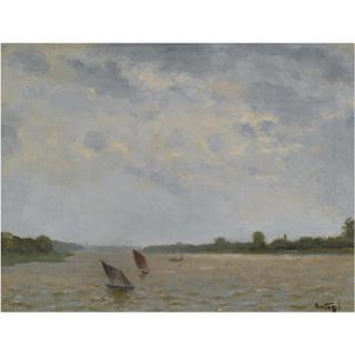Pericles Pantazis - Greek Barques Sur L\'Escaut (Boats On The Scheldt River)