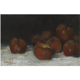 Pericles Pantazis - Greek Still Life With Apples