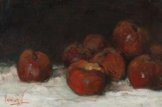 Périclès Pantazis - Nature morte aux pommes