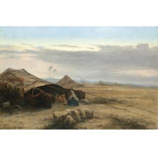 Pericles Tsirigotis - Greek An Arab Encampment