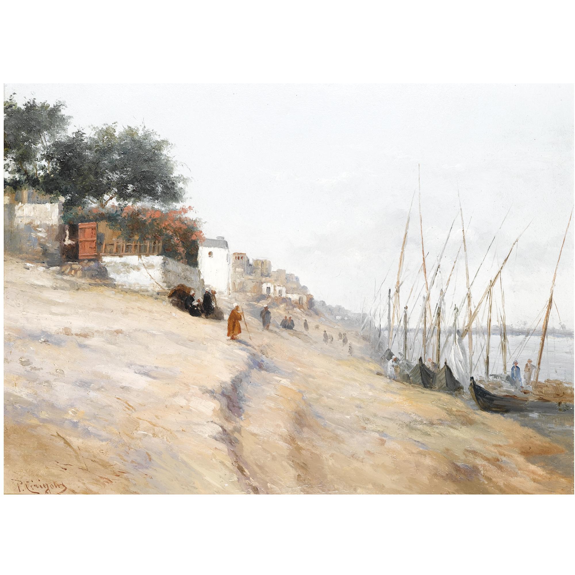 Pericles Tsirigotis - View Of Ennek, Cairo