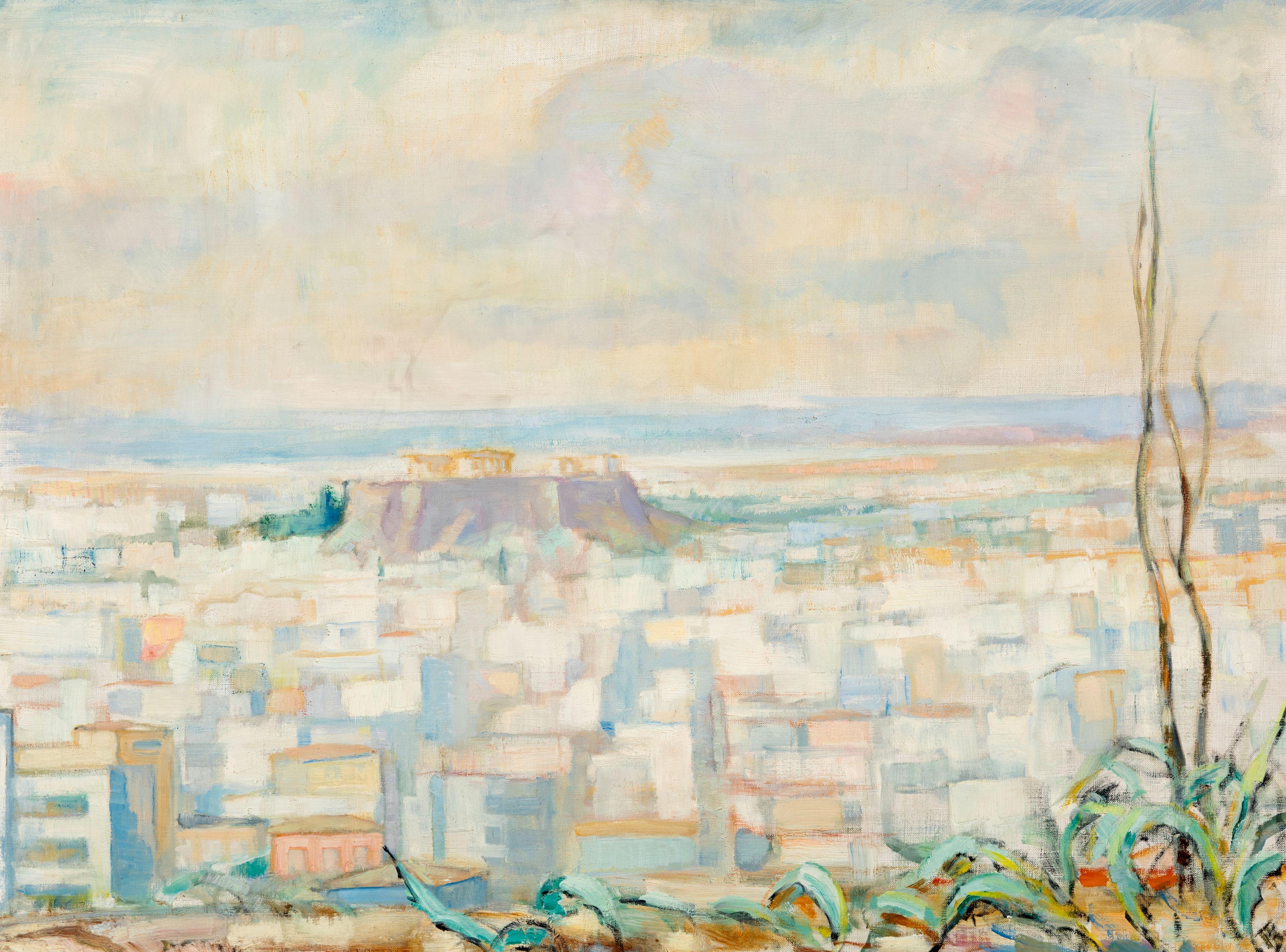 Pericles Vyzantios - Vue d\' Athènes