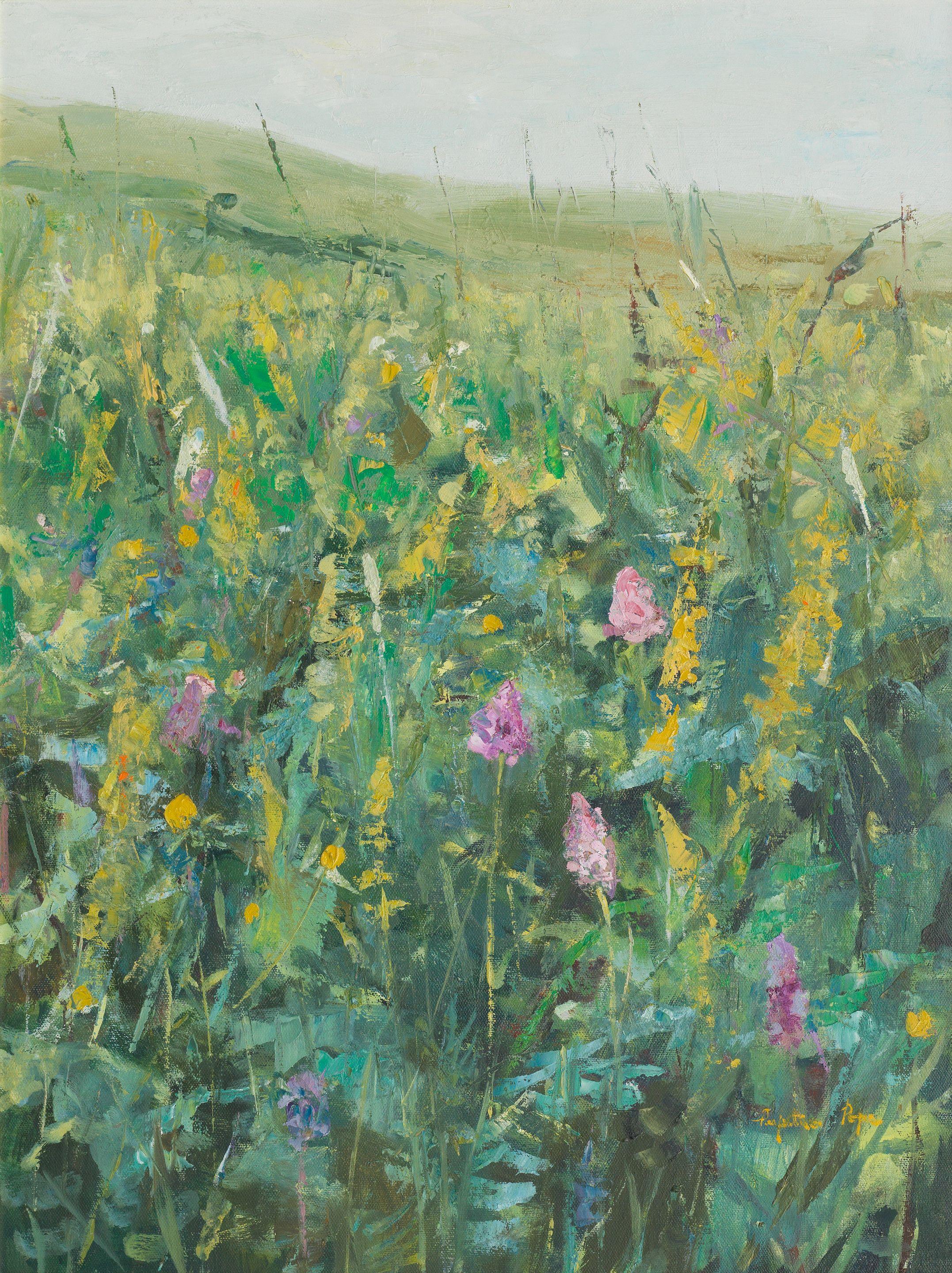 Perpetua Pope - Orchids and Bedstraw, Barra