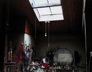 Perry Ogden - Francis Bacon\'s studio (from the 7 Reece Mews Series), 2001