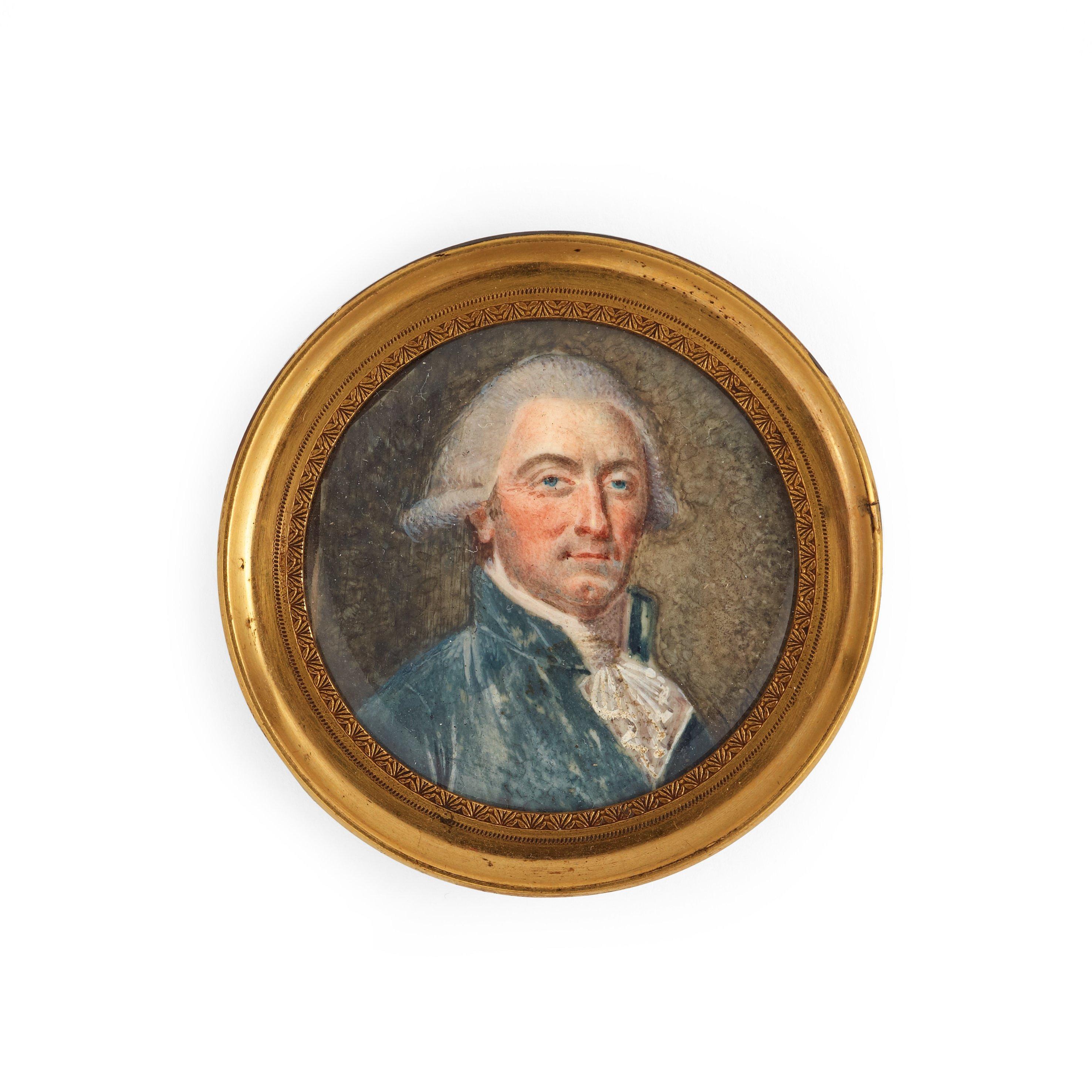 Peter Adolf Hall - Man wearing blue jacket