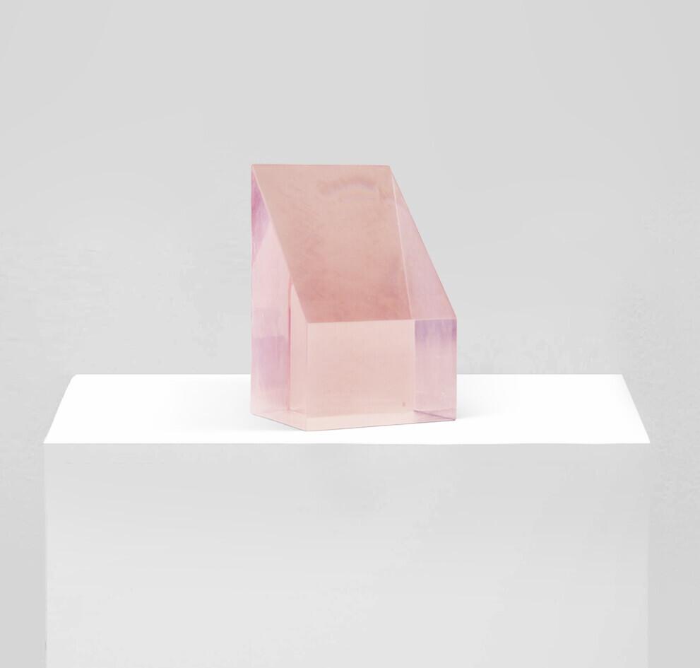 Peter Alexander - Untitled (Pink Wedge)