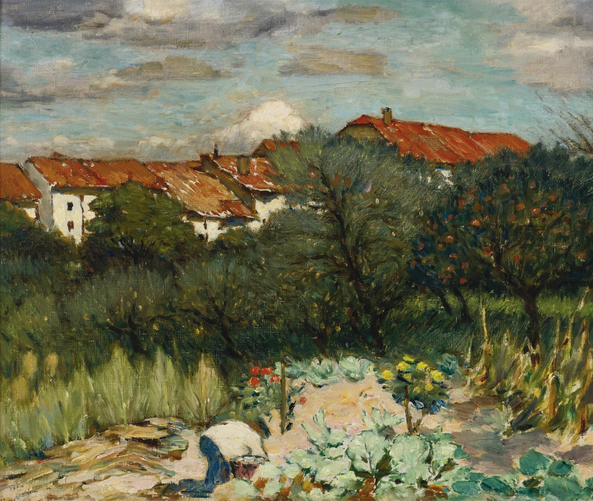 Peter Alexandrovitch Nilouss - Potager Aux Toits Rouges (Martigny-Les-Bains)