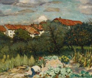 Peter Alexandrovitch Nilouss - Potager Aux Toits Rouges (Martigny-Les-Bains)