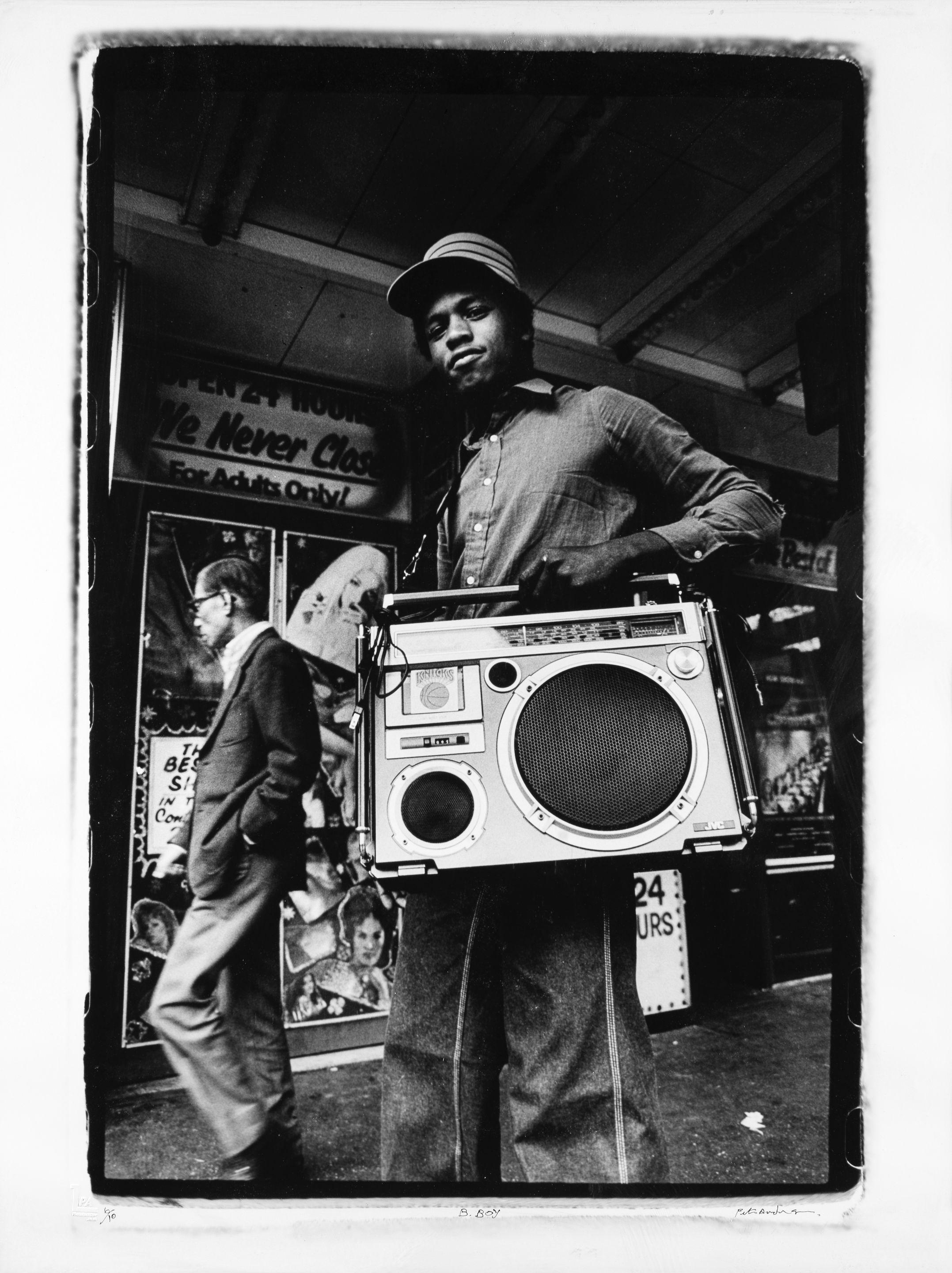 Peter Anderson - B Boy, 42nd St NYC, 1980