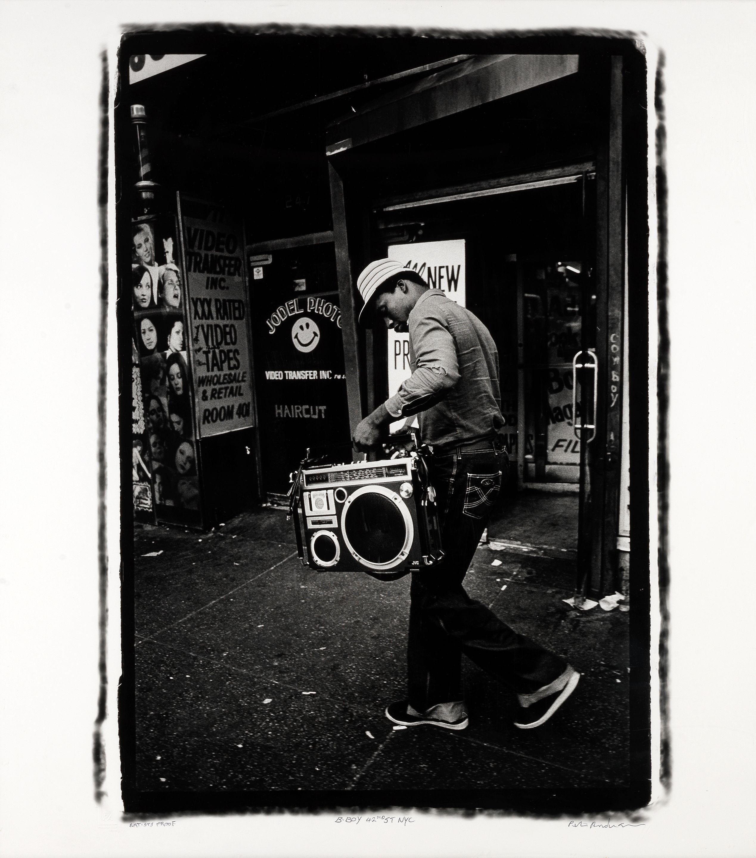 Peter Anderson - B Boy, New York 1980, printed later