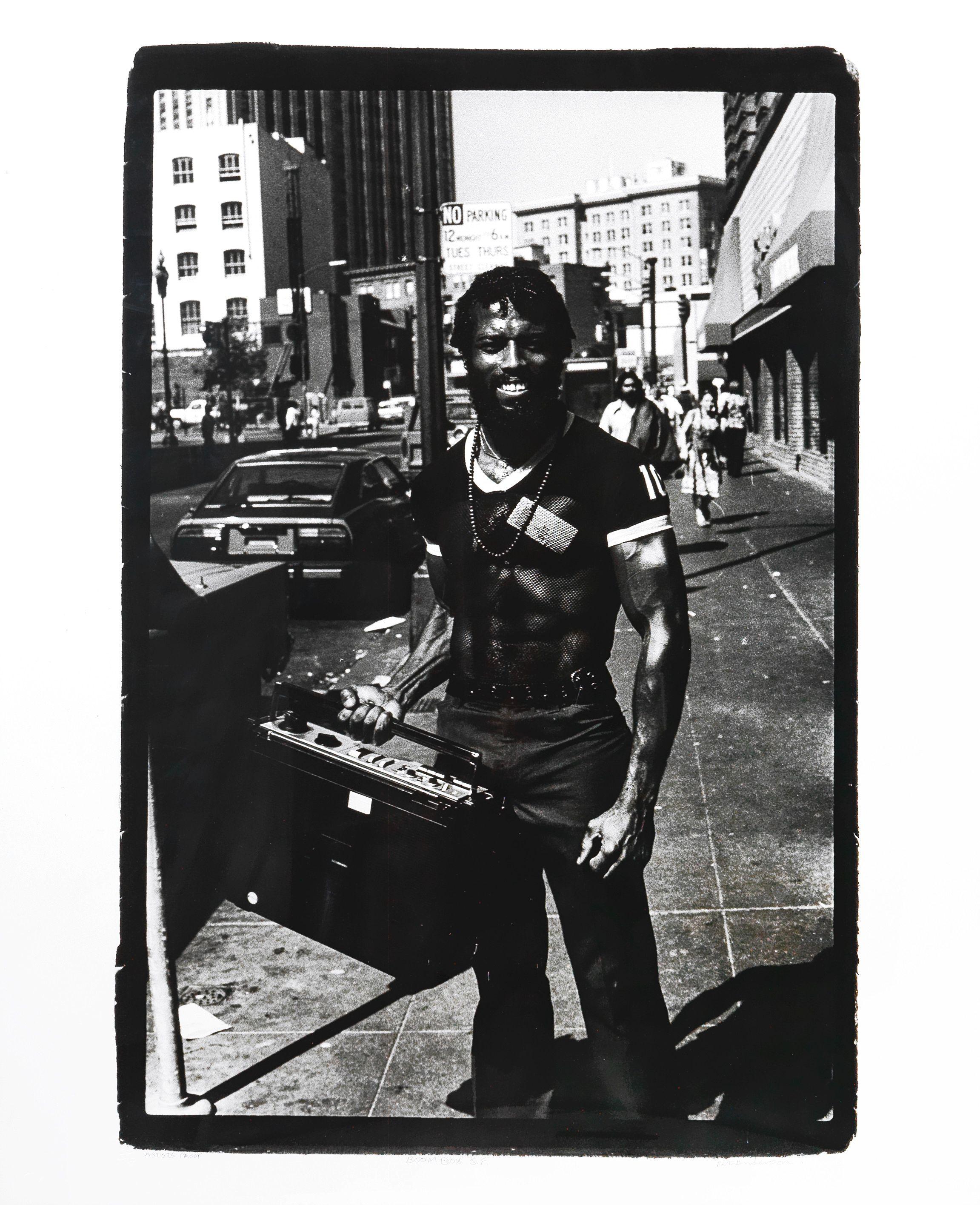 Peter Anderson - Boom Box, San Francisco 1980, printed later