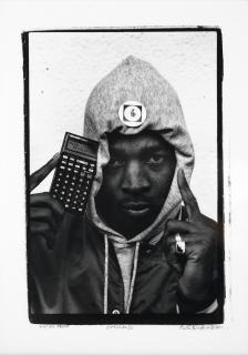 Peter Anderson - Chuck D, London 1987, printed later