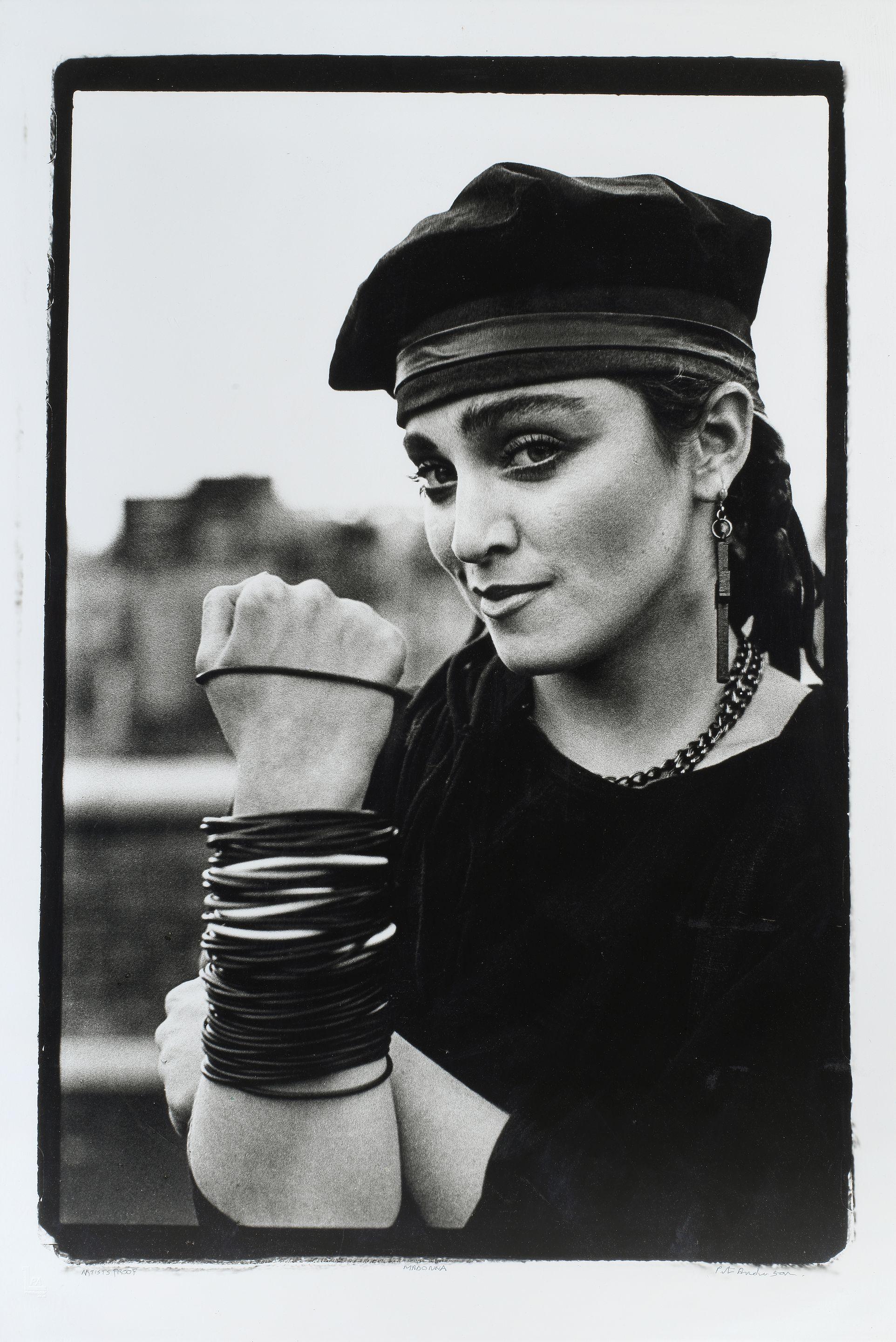 Peter Anderson - Madonna, London 1983, printed later