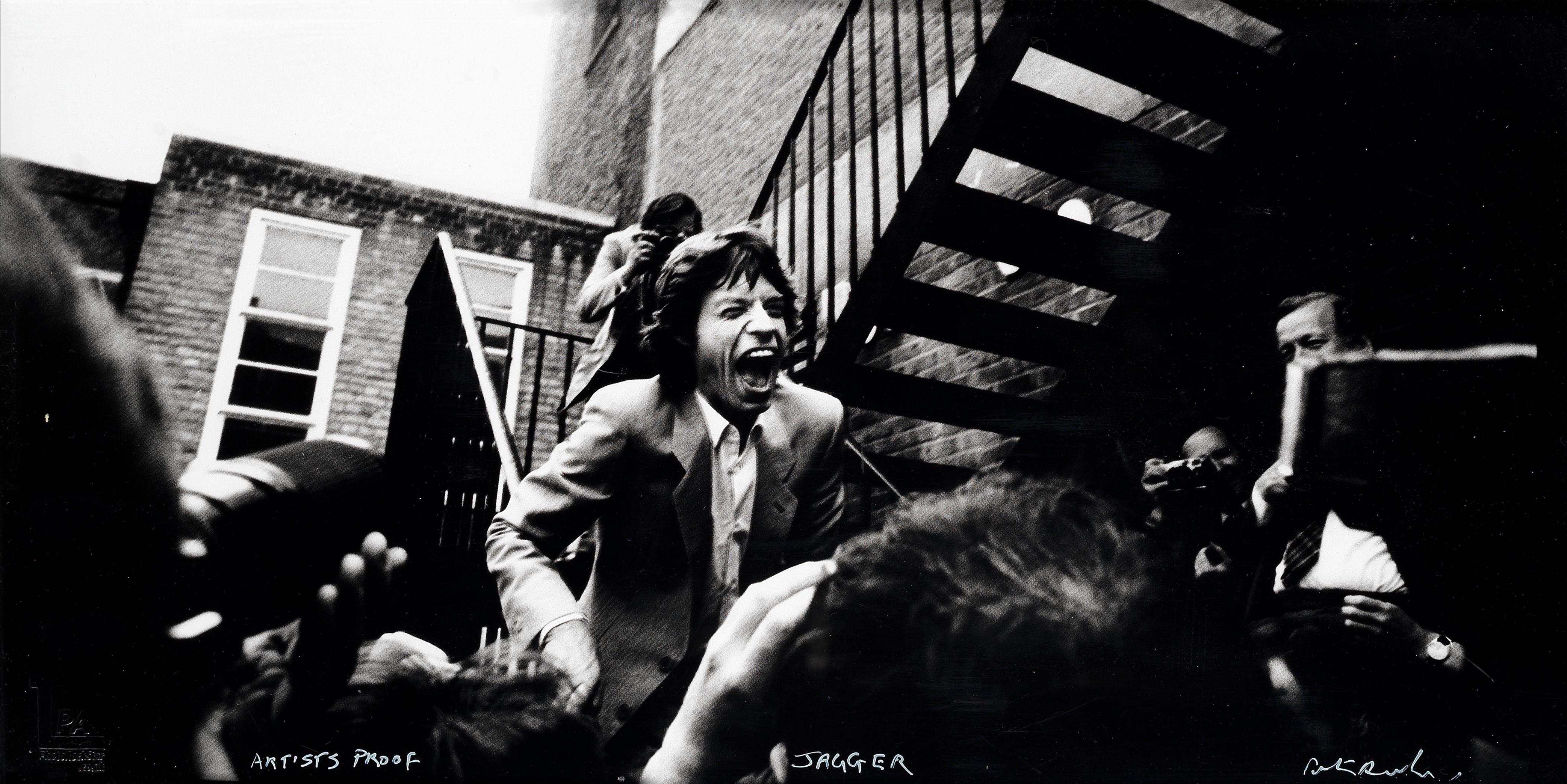 Peter Anderson - Mick Jagger, Le Beat Route, 1982, printed later