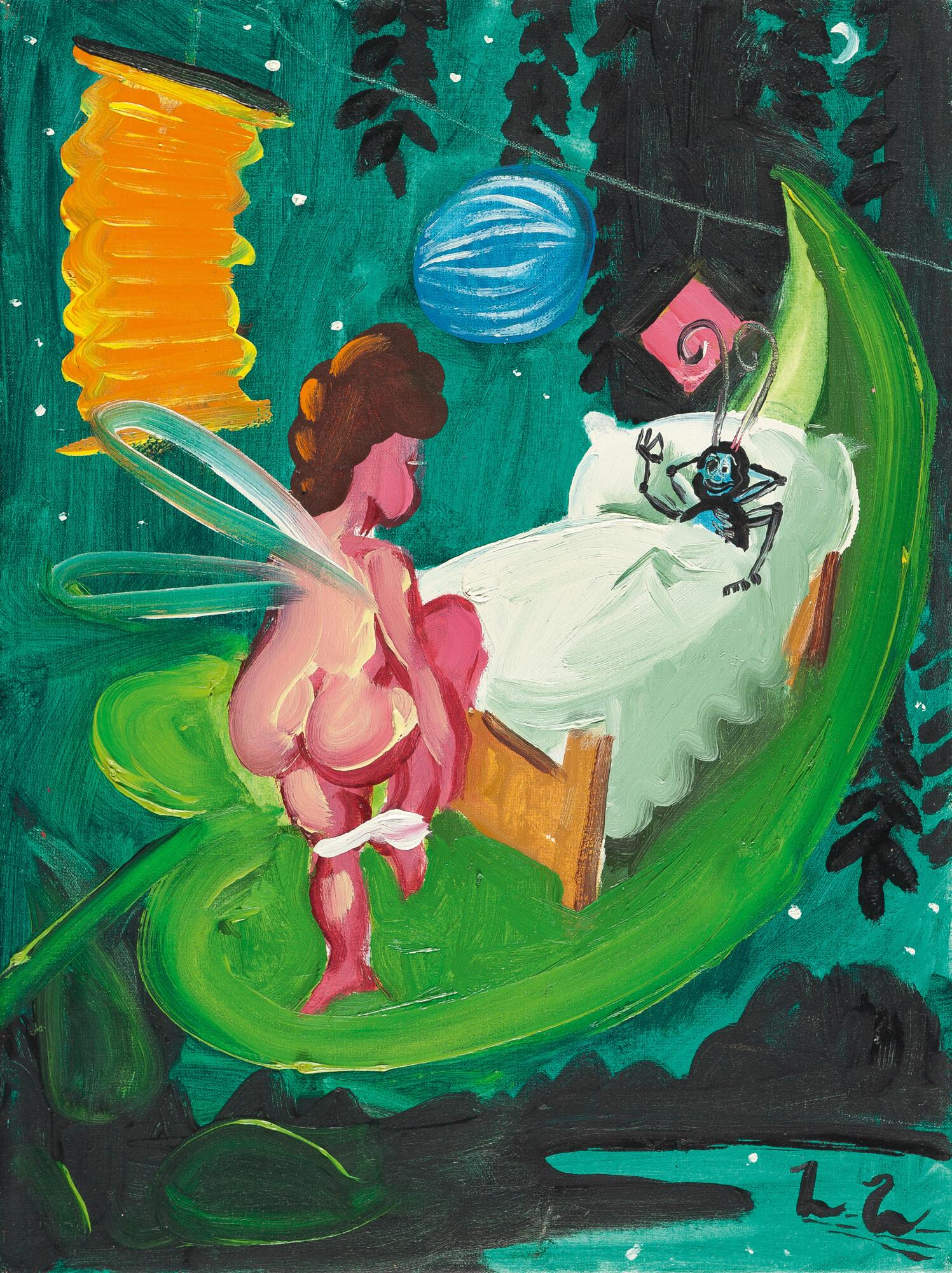 Peter Angermann - Sommernacht 1