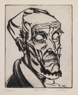 Peter August Böckstiegel - Westfälischer Bauer (Reiking)