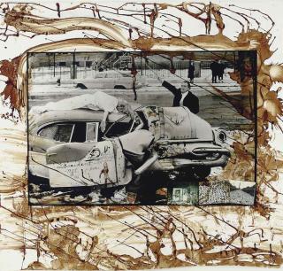 Peter Beard - Dali Accident on 125th Street, N.Y.C., 1963