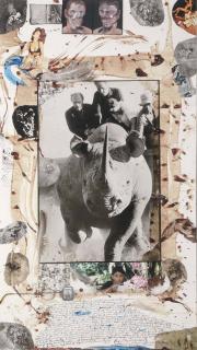 Peter Beard - Darajani Rhino Roping, 1968