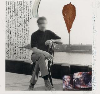 Peter Beard - Francis Bacon, Rooftop of his Studio, 80 Marrow Street, London, 1972