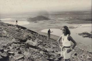 Peter Beard - Lauren Hutton At Lake Turkana, 1970S