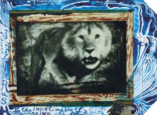 Peter Beard - Loliondo Lion Charge, de la série \'The End of the Game\', 1964