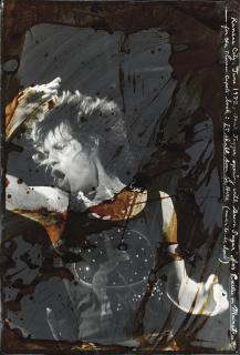 Peter Beard - Mick Jagger, Fort Worth, Texas, 1972