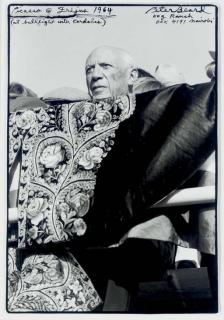 Peter Beard - Picasso at Fréjus, 1964
