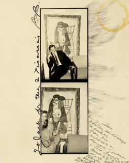 Peter Beard - Untitled (\'Two Picassos\')