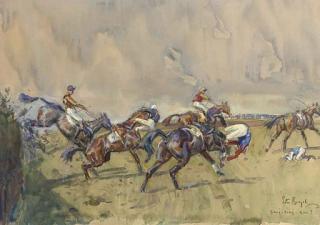 Peter Biegel - Going, Going, Gone!, The Grand National, 1964.