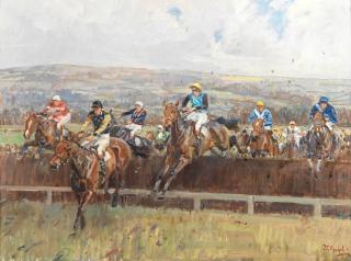 Peter Biegel - Mackeson Gold Cup, Cheltenham, The Second To Last