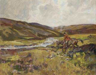 Peter Biegel - The Devon Somerset Staghounds, Exmoor