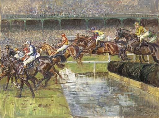 Peter Biegel - The water, Aintree, 1964