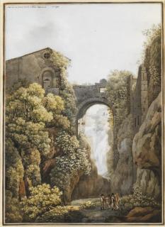 Peter Birmann - Les cascades de Tivoli