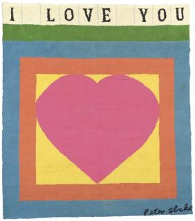 Peter Blake, R.A. - I LOVE YOU