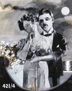 Peter Blake, R.A. - Man And Woman, Postcard